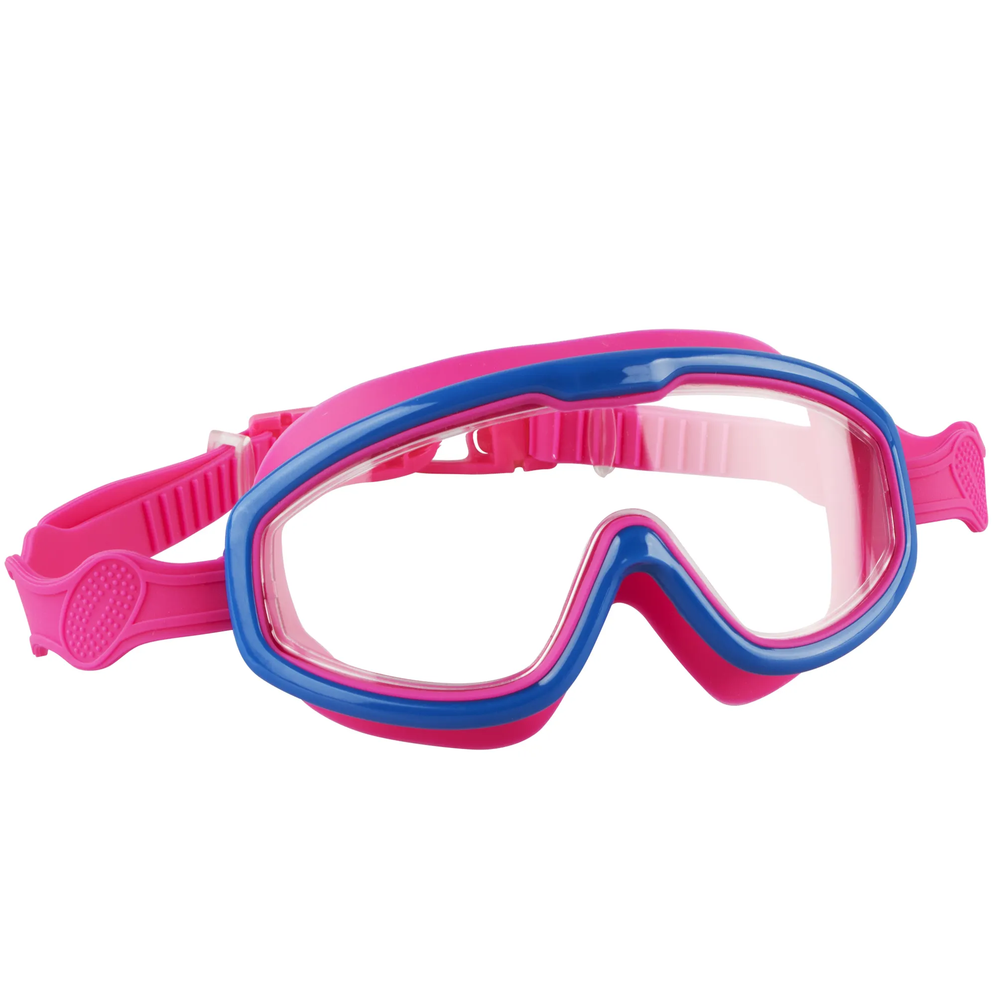 Waterproof anti-fog uv protect cute children clear swimming goggle with adjustable strap eyewear for kids