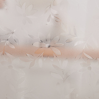 Nappe de protection de table transparente bon marché nappe en PVC transparent en cristal de verre souple