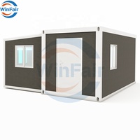 WinFair Chine-Maison de conteneur pliable préfabriquée à une aile modulaire extensible Maison de conteneur en Turquie pour le camping