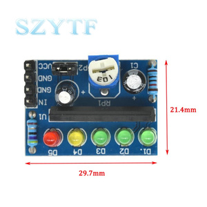 KA2284 Voltmètre audio de puissance DC 3.5V-12V Indicateur de capacité de la batterie Rouge Vert LED Voltmètre Volume <span class=keywords><strong>VU</strong></span> Meter Power Driver Modules - Product Image 3