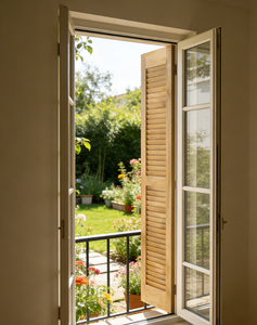 <b>Shutters</b> Farmhouse Style Barn Door Interior Wall Decor Minimalist Solid Wood Traditional Home <b>Shutter</b> Windproof Finished Bedroom - Product Image 2