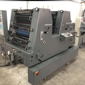 เครื่องพิมพ์ออฟเซ็ต Heidelberg Gto52-2 ขนาด 2600x2045x1600 มม. สองสี สำหรับงานพิมพ์บรรจุภัณฑ์กระดาษ - Product Image 1