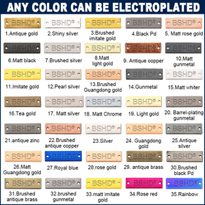 Catena Piatta in Metallo Colorato per Borse, Accessori per Borse, Cinghia Robusta e Durevole, Placcata in Oro, Vendita all'Ingrosso - Product Image 5