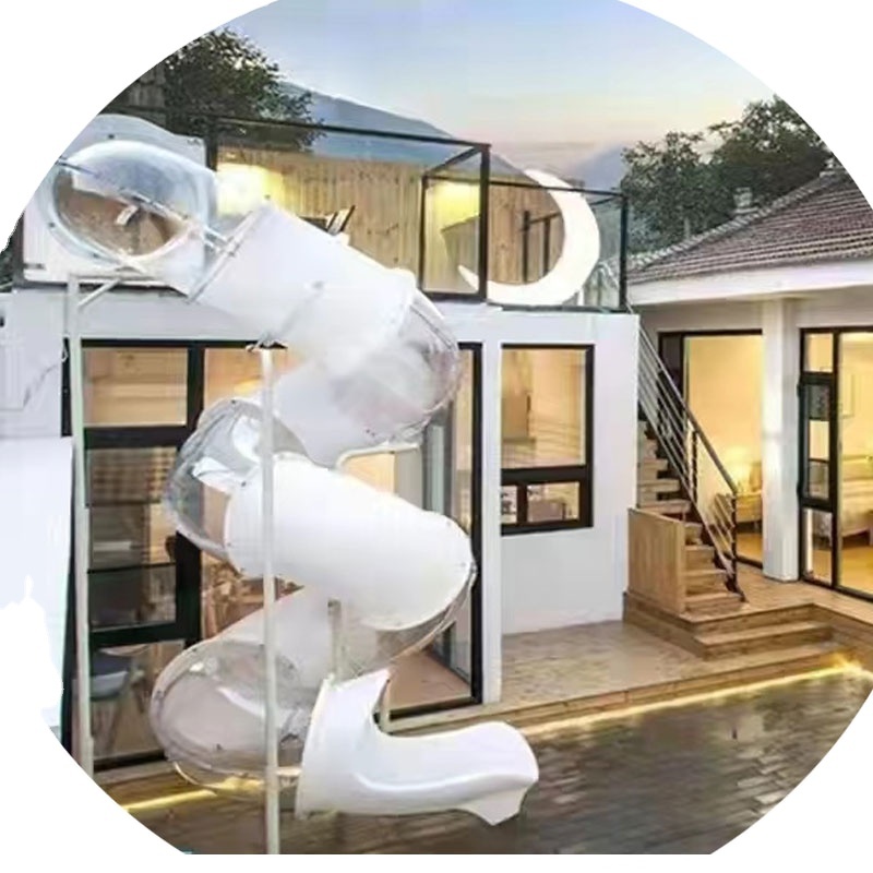 Outdoor and Indoor Plastic Slide for