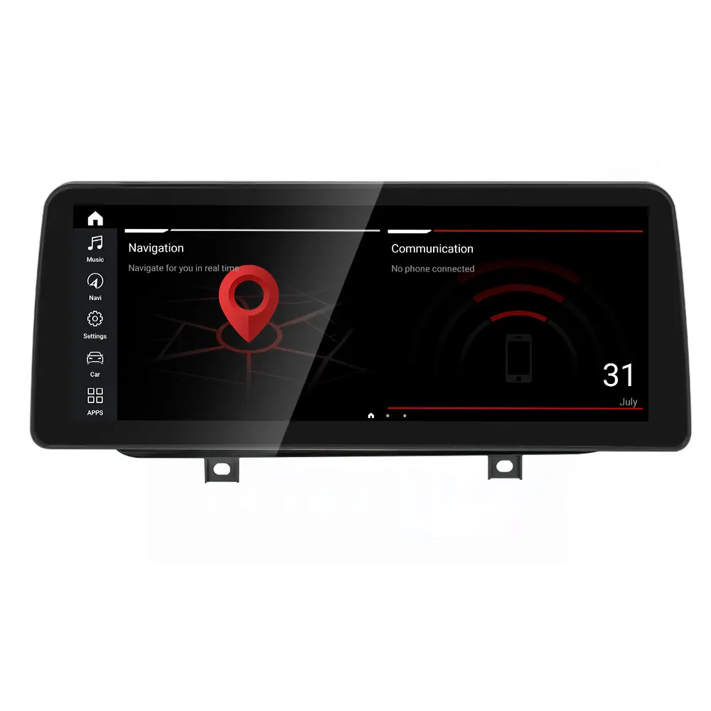 12.3 Inci Snapdragon 665 Mobil Auto Radio untuk BMW 2 Seri F45 F46 F87 2013-2019 NBT EVO Sistem 4G WIFI BT Mobil Dvd Player Mobil Video