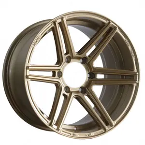 For Prato 17 18 Inch Passenger Car Alloy Wheel Rims 6*139.7 For Prato Ever Trust JDM Gold Black Silver Bronze