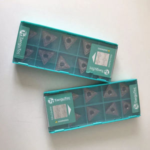 Plaquette en carbure TaeguTec OEM TNMG160408FG CT3000 pour outil de tournage extérieur CNC HRC65 revêtement PCD/PCBN Chine Garantie 1 an - Product Image 6