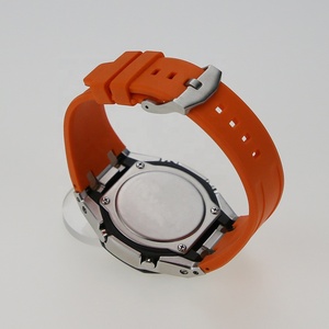 Nuevo caucho suave de silicona naranja con cubierta de cabeza de caja de acero inoxidable 316L Mods GA2100 Kit - Product Image 6