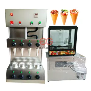 중국 제조 장비 피자 콘 기계