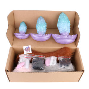 YOCYファンタジーアナルプラグベルト付き女性フェチボンデージ口ギャグアナルおもちゃ尻と膣用 - Product Image 2