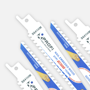 Lưỡi cưa <span class=keywords><strong>reciprocating</strong></span> 6 inch 150mm S641HM mạ cacbua bán chạy, dùng cho gỗ có đinh, Sawzall - Product Image 2