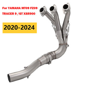 Collecteur d'échappement avant pour moto MT09 XSR900 Race AT2 en acier inoxydable 2020-2024 - Product Image 4