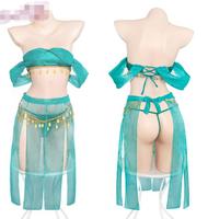 Ecoparty Lingerie Sexy Femme Hanfu Costume de Danse Ancienne Chinoise Scène Costume de Fée Princesse Cosplay Pyjama en Chiffon Tentation Mini
