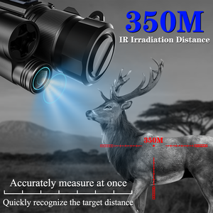 Lunette de vision nocturne infrarouge HD pour la chasse, modèle OEM/ODM, accessoires de calcul de pixels, vente chaude, MLT450L - Product Image 2