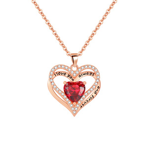 Coeur personnalisé amant pendentif collier bijoux coeur <span class=keywords><strong>brisé</strong></span> Couples <span class=keywords><strong>Photo</strong></span> glacé pendentif <span class=keywords><strong>amour</strong></span> Couples pendentif collier - Product Image 1