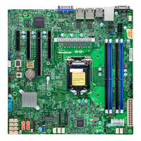 Motherboard Server Micro-ATX MBD-X12STL-F dengan Single Intel C252 LGA-1200 (Socket H5), Mendukung DDR4