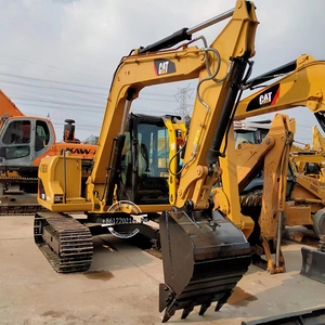 Excavatrice sur chenilles Caterpillar d'occasion du Japon pour sites d'excavation agricoles moyens, modèle CAT 307D, 7 tonnes, petit format, bon prix - Product Image 1