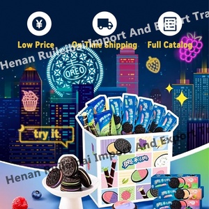 Sándwich de galletas Oreo más vendido, galletas, comida con varios sabores, 97g, aperitivos exóticos - Product Image 2