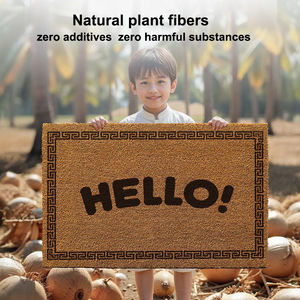 Tapete de Entrada Ecológico, Impermeable, de Fibra de Coco, con Base de Fibra de Coco, para Exteriores, para Recibidor - Product Image 4
