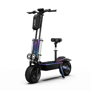 EU Warehouse DUOTTS D99 Factory Direct 6000W muslimelektrikli Fold Scooter elettrico veloce pieghevole per uomo