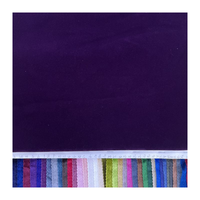 Tissu de velours coréen 240g, tissu de rembourrage en velours Polyester en peluche