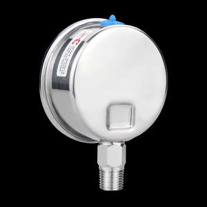 Manómetro <span class=keywords><strong>de</strong></span> baja presión <span class=keywords><strong>de</strong></span> 60 mm <span class=keywords><strong>de</strong></span> acero inoxidable, económico, <span class=keywords><strong>para</strong></span> agua, aceite y <span class=keywords><strong>aire</strong></span>, medición <span class=keywords><strong>de</strong></span> presión precisa y confiable. - Product Image 3
