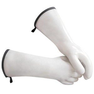 Gants de four en silicone liquide en gros, qualité alimentaire, résistants à la chaleur 480° ° Gants de barbecue imperméables F - Product Image 5