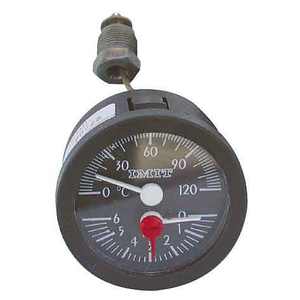 Thermomanomètre Ø 52 mm Capteur de température Produit - Product Image 1