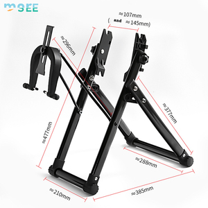 Soporte Plegable Profesional SeeMore ODM/OEM para Centrar Ruedas de Bicicleta, Herramienta de Reparación de Llantas para Mecánicos Caseros, Compatible con Ruedas de 16-29 Pulgadas y 700C - Product Image 2