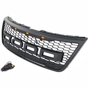 กระจังหน้า LED สีดำด้านสำหรับ Explorer อุปกรณ์เสริมภายนอกรถออฟโรด2012 2015 - Product Image 2