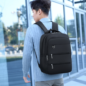 Sac à dos d'affaires Oxford pour hommes Sac à dos étanche à la mode multifonctionnel pour étudiants Sac d'ordinateur de banlieue - Product Image 5