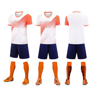 مجموعة مسامية للموسم الجديد من قمصان كرة القدم ذات أكمام عالية مع خدمة OEM لملابس التدريب الرياضية المخصصة - Product Image 3