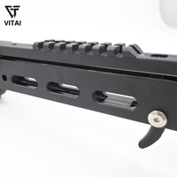 Lance-pierre portable pliable avec double système de munitions pour flèches courtes et billes d'acier de 8 mm, idéal pour la pratique de tir à la cible en extérieur
