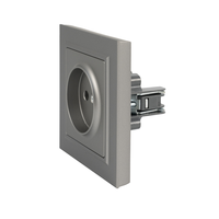 Enchufe de Pared ELENDAX, Negro, Blanco, Gris, Materiales de PC, 10A, 250V, IP20, Sin Conexión a Tierra, para Enchufe Europeo, Uso Doméstico