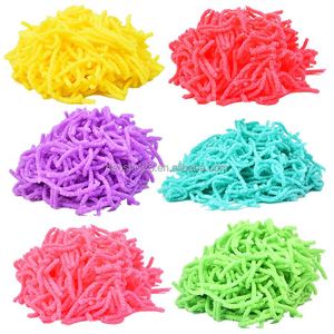 TPR Magic Worm <b>Squishy</b> Toy Realistic Caterpillar Fidget Beans Novelty Anti-Anxiety Stress Relief Decompression Toy - Product Image 2