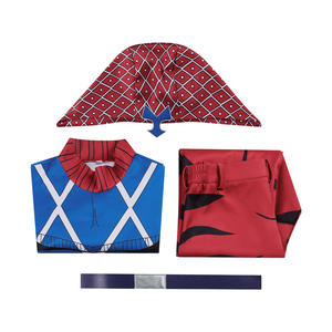 Costume de cosplay Anime Gui Do <span class=keywords><strong>Mista</strong></span> Golden Wind JOJO, pull tricoté, tenue de fantaisie pour Halloween, carnaval, fête, avec chapeau - Product Image 4