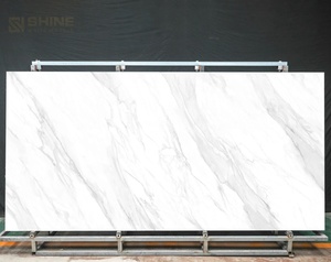 Feuille de pierre frittée flexible de 6mm pour mur incurvé et porte d'armoire personnalisée - Product Image 6