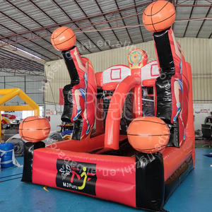 Popular Juego Interactivo de Baloncesto Inflable con Estrellas, <span class=keywords><strong>Cancha</strong></span> de Baloncesto Inflable para <span class=keywords><strong>Alquiler</strong></span> - Product Image 4