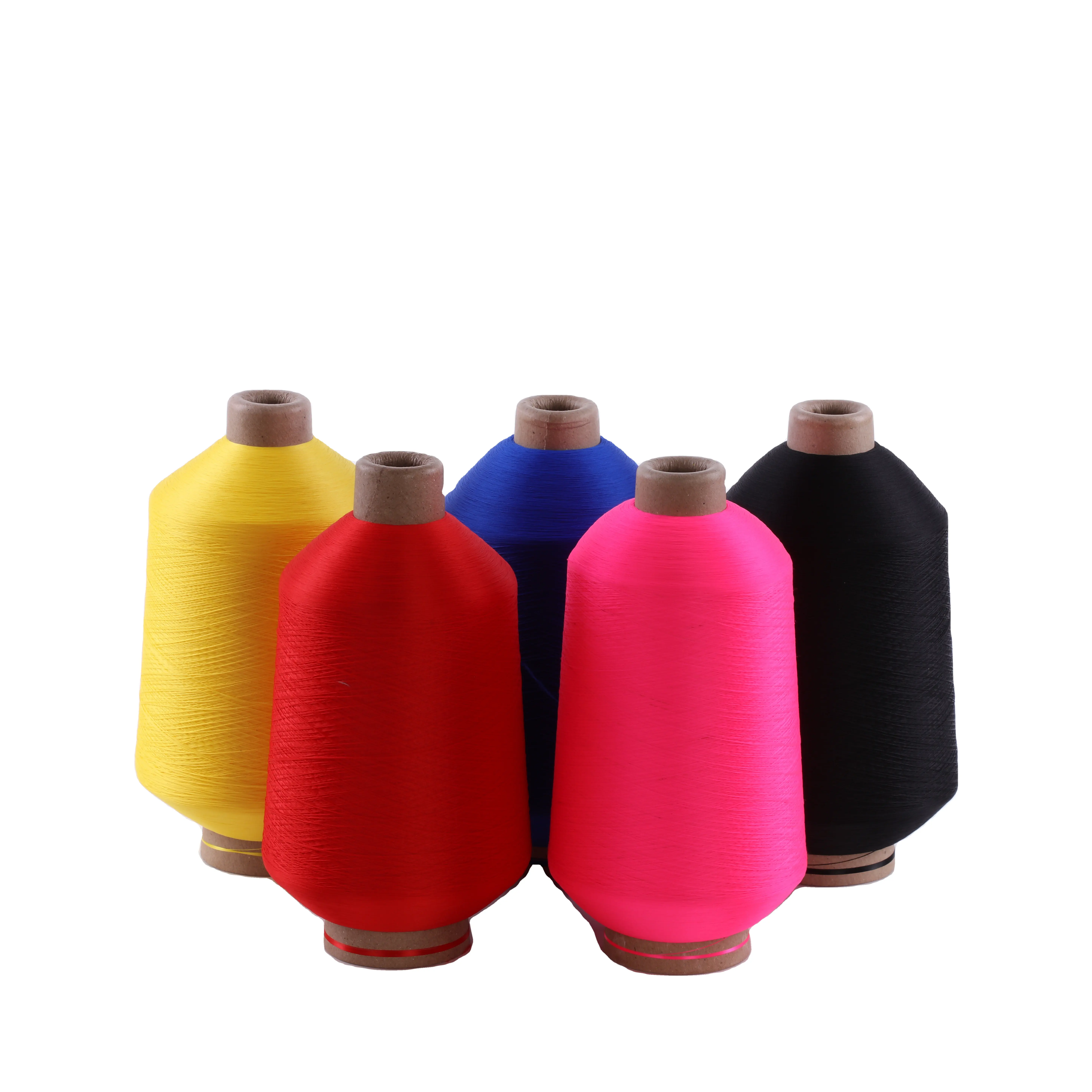 Pabrik Harga Grosir Kaus Kaki Benang Oeko-tex Sertifikasi Warna Tinggi Tahan Luntur Hank Dicelup Benang Putar dengan TPM 80-120 Benang Nilon