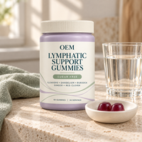 Fabricant de Gummies de Soutien Lymphatique en Marque Blanche, Supplément Herbal OEM avec Pissenlit et Bardane pour la Santé Lymphatique