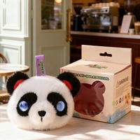 Jouets pour enfants animaux de haute technologie, configuration réseau en un clic, expression faciale dynamique, compagnon de sommeil confortable pour la chambre