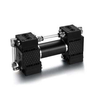 -Máy bơm không khí siêu nhỏ 100kpa Oli bơm màng lấy mẫu khí miễn phí với động cơ không chổi than cho thiết bị giám sát trực tuyến khí thải cems - Product Image 3