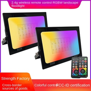 Faro LED RGB Wireless 2.4G con Controllo Remoto via App, 30W, per <span class=keywords><strong>Esterni</strong></span>, Antideflagrante IP66, Angolo di <span class=keywords><strong>Illuminazione</strong></span> 120°, Alta Resa Cromatica (CRI) - Product Image 3