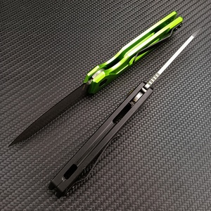 Couteau de poche LAUNCH-11 7550 EDC, 2,76 pouces, couteau de chasse et de camping en aluminium aéronautique T6, outils de terrain, usage industriel - Product Image 5