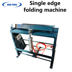 Pneumatic Single Folding & Crimping Machine <b>Paper</b> <b>Processing</b> <b>Machinery</b> for Wrapping Hardcover Bag - Product Image 4