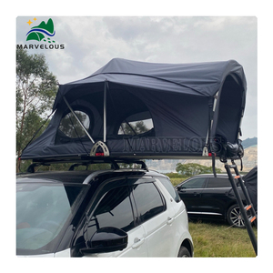 <span class=keywords><strong>Camping</strong></span> terrestre tente pliante extérieure voiture <span class=keywords><strong>camping</strong></span>-car tente de toit top black out tente de voiture étanche - Product Image 1