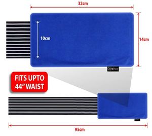 Multi-Purpose Gel <strong>Hot</strong> &amp; <strong>Cold</strong> Packs for Pain Relief &amp; Compression <strong>Therapy</strong> Targeting Waist Belly <strong>Wrist</strong> Leg Foot - Product Image 4
