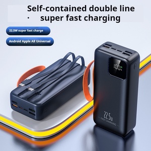22.5W all'ingrosso della fabbrica <span class=keywords><strong>super</strong></span> veloce ricarica 40000mah grande capacità 4USB di tipo-C di uscita con ricarica rapida a doppio filo integrata - Product Image 6