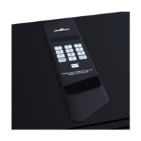 Электронный сейф UNISEC с моторным приводом для отелей, скрытый, с цифровым LED-дисплеем, модель USS-1240DFS-T, заводская цена