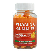 Bonbons gélifiés à la vitamine C à haute puissance, formule personnalisée, soutien immunitaire, faible MOQ, OEM, étiquette privée, complément alimentaire pour adultes
